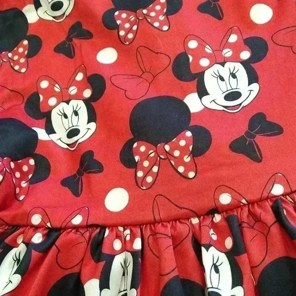 *New* Minnie Mouse Ruffle Dress - Picture 8 of 9